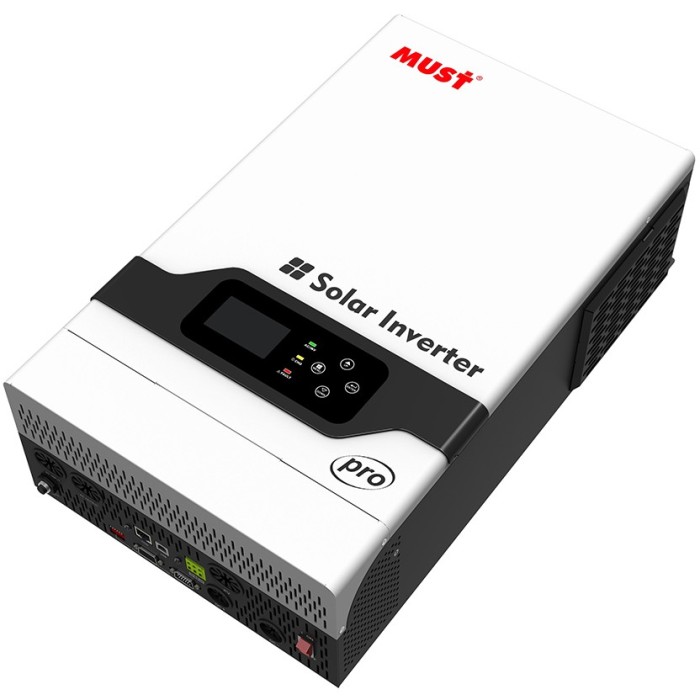 Гібридний інвертор Must PV18-5248PRO, 48 В, 80 А, 5200 Вт (безперебійник, UPS, ДБЖ)