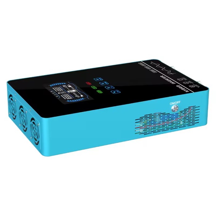 Гібридний інвертор Powmr POW-HVM6.5K-48V NEW 2024, 48 В, 6500 Вт (безперебійник, UPS, ДБЖ)