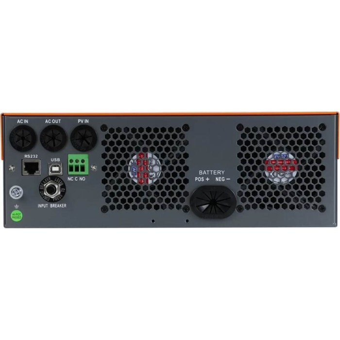 Гібридний інвертор Powmr POW-HVM5.5K-48V-P, 48 В, 5500 Вт (безперебійник, UPS, ДБЖ)