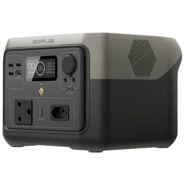 Зарядна станція EcoFlow River 2 Max 500 Вт, 512 Вт*год, ZMR610-B (електростанція для дому) SA