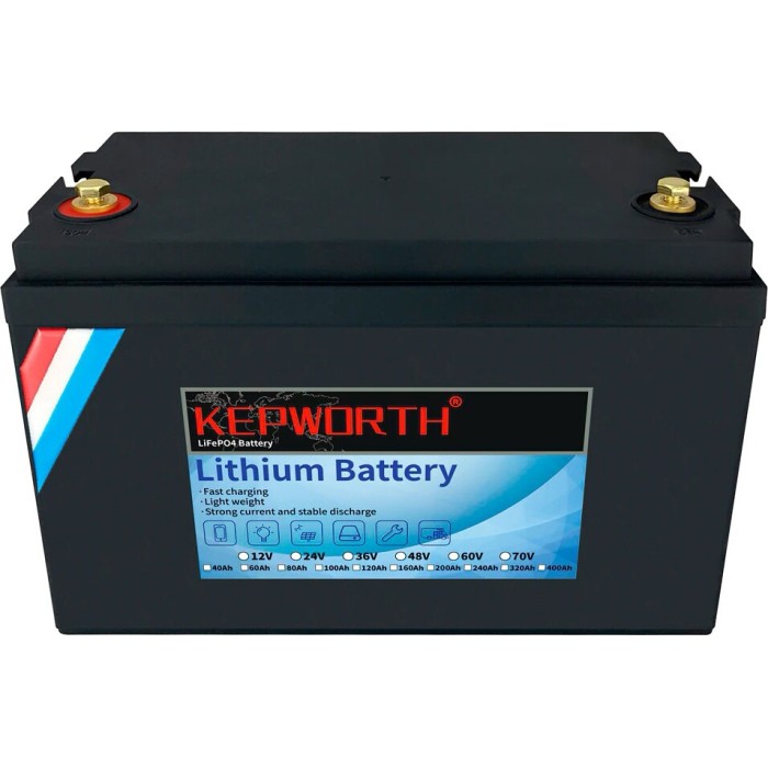Акумулятор Kepworth LiFePO4 24V/60AH (1440W*h) (літій-залізо-фосфатний акумулятор для РЕБ, ДБЖ (UPS))