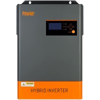 Гібридний інвертор Powmr POW-HVM6.2K-48V-LIP, 48 В, 6200 Вт, (безперебійник, UPS, ДБЖ)