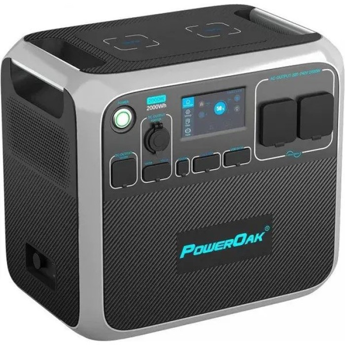 Зарядна станція Bluetti PowerOak AC200P, 2000 Вт, 2000 Вт*год (електростанція для дому) UK
