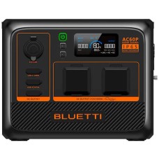 Зарядна станція Bluetti AC60P, 600 Вт, 504 Вт/год (електростанція для дому, UPS, ДБЖ) EU