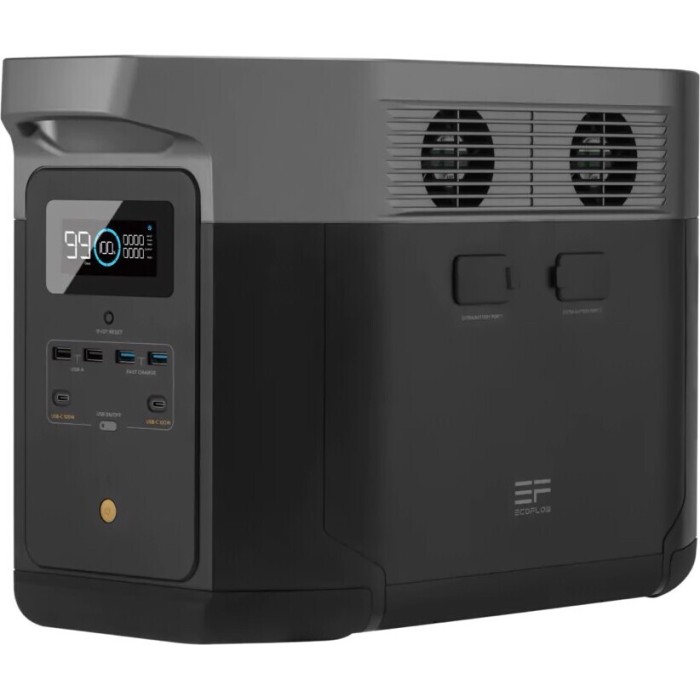 Зарядна станція EcoFlow Delta Max 2000, 2016 Вт/год (електростанція для дому, UPS, ДБЖ) EU