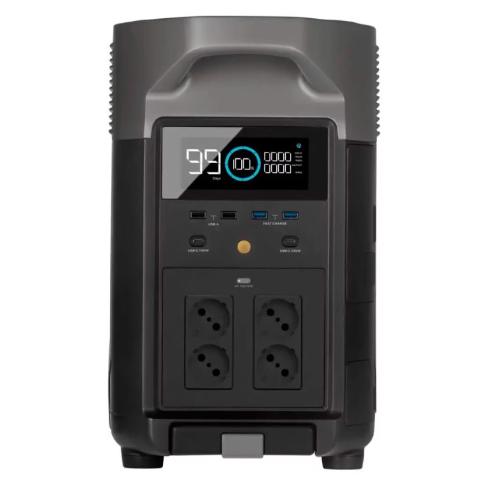 Зарядна станція EcoFlow Delta Pro, 3600 Вт, 3600 Вт/год (електростанція для дому, UPS, ДБЖ) EU