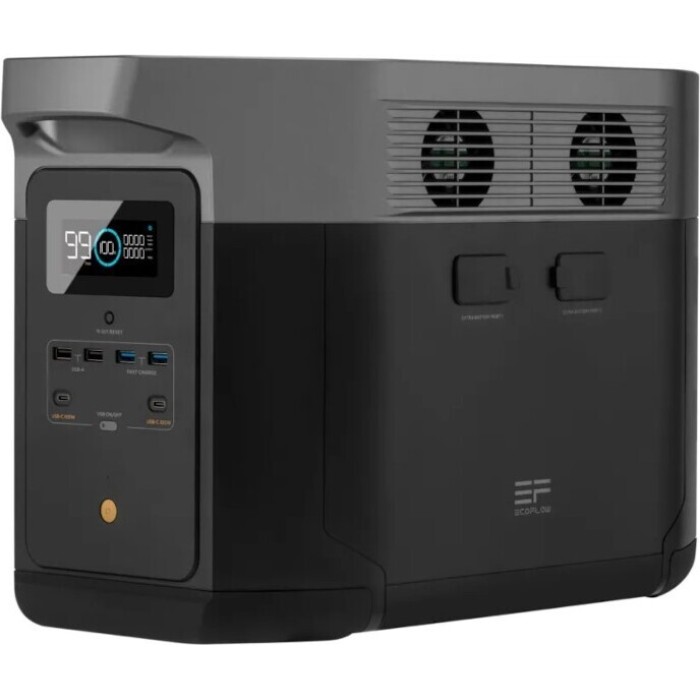 Зарядна станція EcoFlow Delta Max 1600, 2000 Вт, 1612 Вт/год (електростанція для дому, UPS, ДБЖ) EU