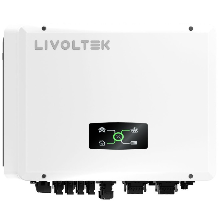 Гібридний інвертор Livoltek HP3-20KD1, 150В-850В, 20000 Вт, MPPT 150В-850В, 3 фази (WI-FI, безперебійник, UPS, ДБЖ)