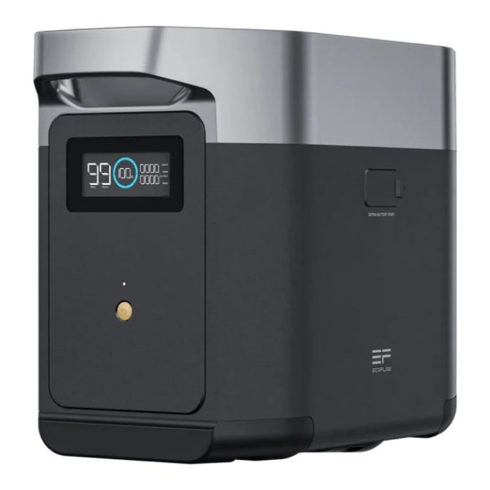 Додаткова батарея Smart EcoFlow DELTA 2 Max Extra Battery EU, 2048 Вт/год, сумісність з Delta 2 Max