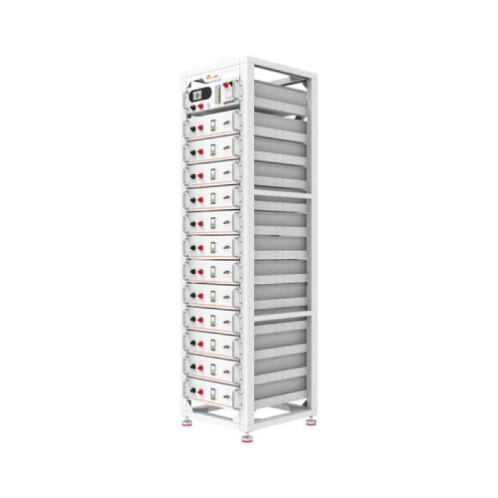 Стандартна стійка 19 дюймів LUX-Y-48100HR13G01 Can support up to 12PCS batteries and 1PCS BMS