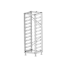 Стандартна стійка (10 шт.) BOS-A-RACK-11 Deye