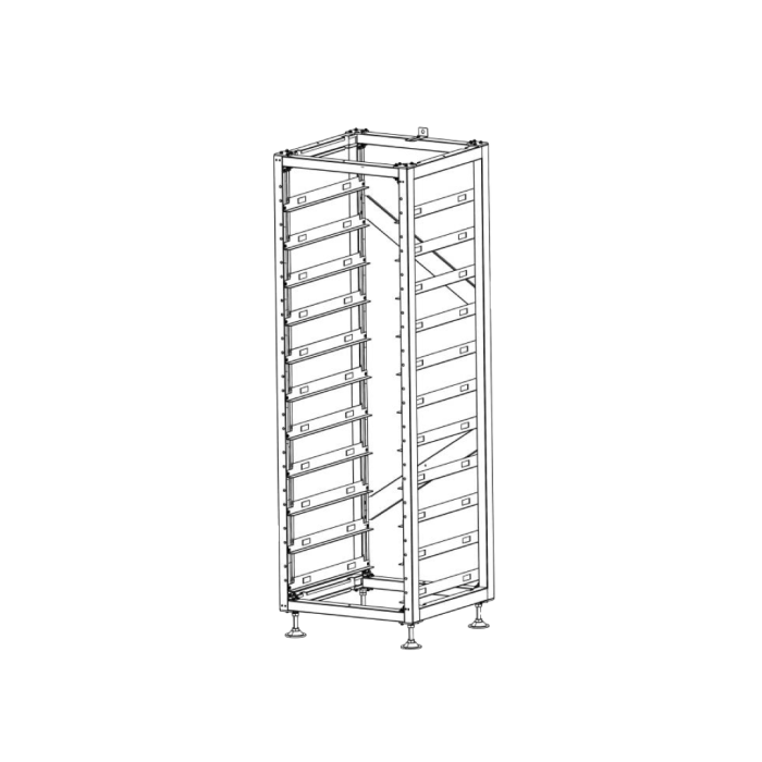 Стандартна стійка (10 шт.) BOS-A-RACK-11 Deye