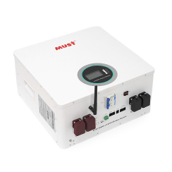 Акумулятор MUST 25,6V/200AH (5120W*h) LiFePO4 LP16-24200, (літій-залізо-фосфатний акумулятор для інверторів, CAN2.0/RS232/RS485)