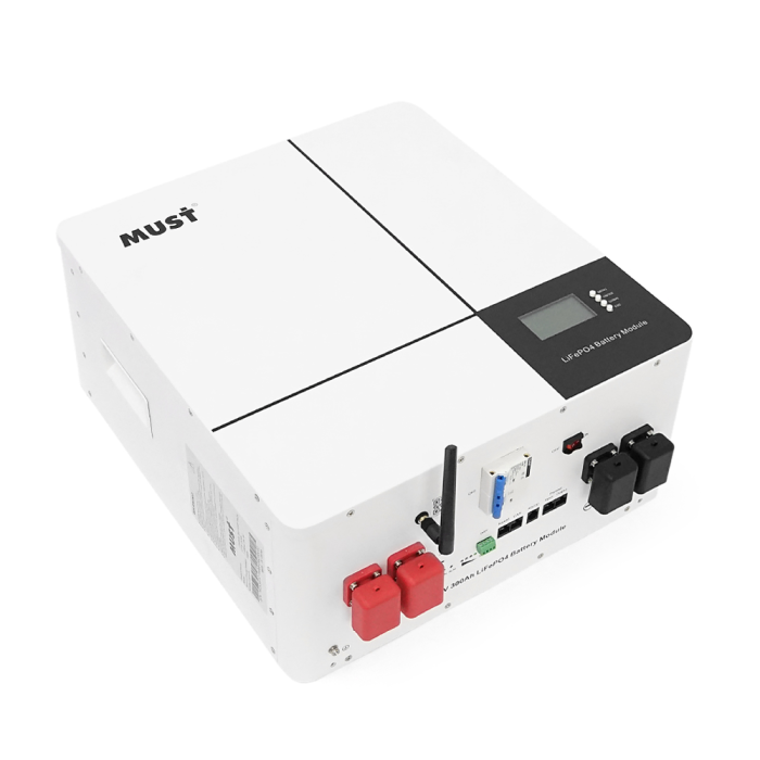 Акумуляторна батарея Must LiFePO4 LP16-24300 25.6V 300Ah, 7,68kWh, BMS100A@8S, CAN2.0/RS232/RS485, 6000 cycles, 486x442x250,44kg