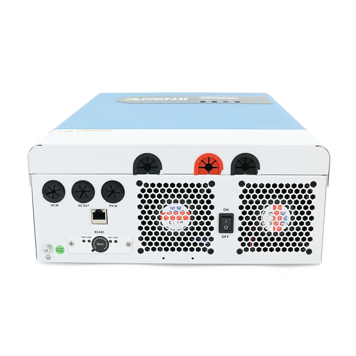 Гібридний інвертор ANENJI 6,2кВт ANJ-HHP-II-6.2KP-WIFI, 6200W, 48V, charge 80A(max), , МРРТ60-500VDC, WiFi