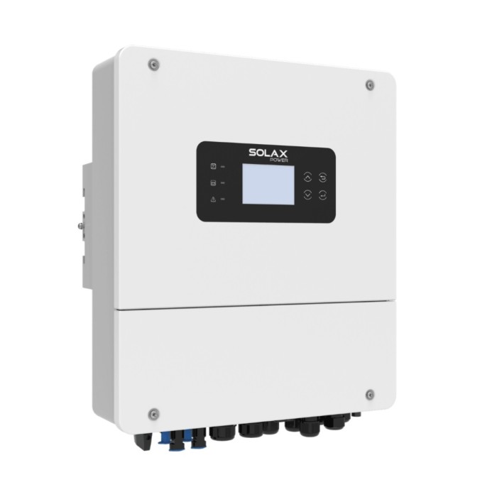 Гібридний інвертор SolaX Power 5кВт, X1-HYB-5.0-LV, 48 В, 5000 Вт (1 фаза, 2 МРРТ, LV)