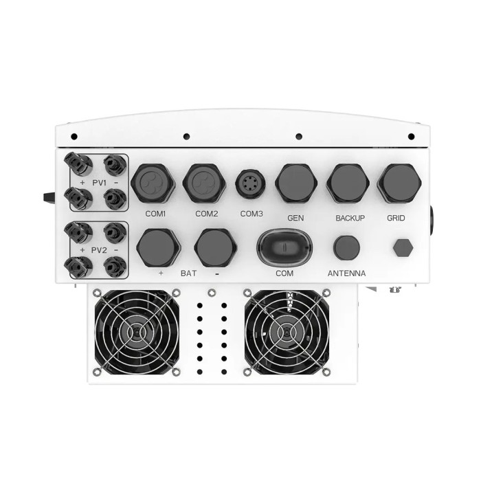 Гібридний інвертор Solis 8кВт, S6-EH1P8K-L-PLUS (1 фаза, 2 МРРТ, LV)