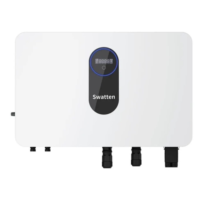 Гібридний інвертор SWATTEN SiH-6kW-SL 6kw (LV), 48 В, 6000 Вт, 1 фаза, 2 MPPT (безперебійник, UPS, ДБЖ)