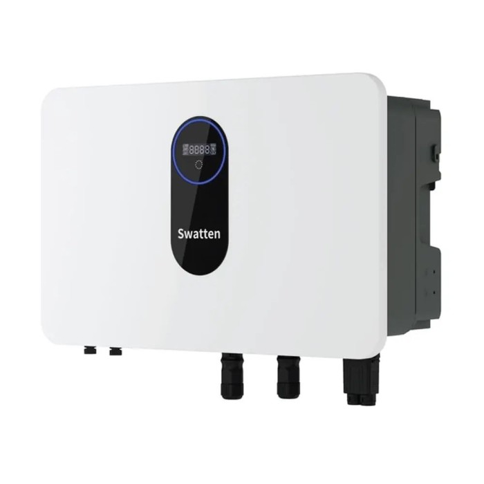 Гібридний інвертор SWATTEN SiH-6kW-SL 6kw (LV), 48 В, 6000 Вт, 1 фаза, 2 MPPT (безперебійник, UPS, ДБЖ)