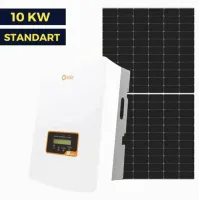 Мережа сонячної станції на 10 кВт Standart | Solis 10 кВ | LP Longi 425W
