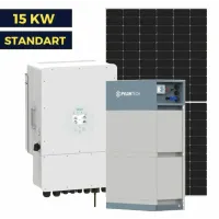 Гібридна сонячна станція 15 кВт Standart | Deye 15 kw | Ulica 550W