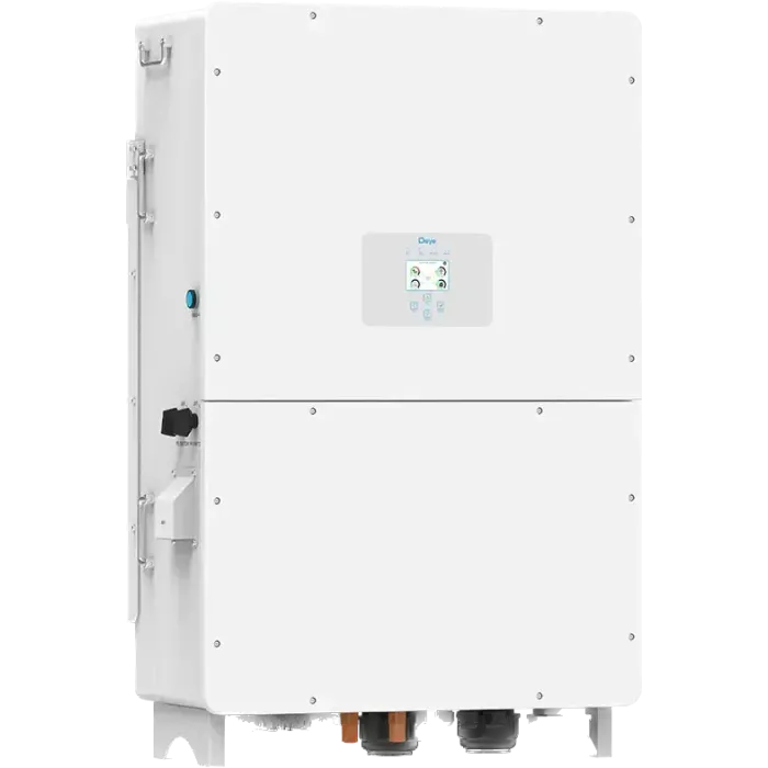 Гібридний інвертор Deye SUN-125K-SG02HP3-EU-GM10 (125 кВт, 3 фази, високовольтний, 10 MPPT, WiFi)